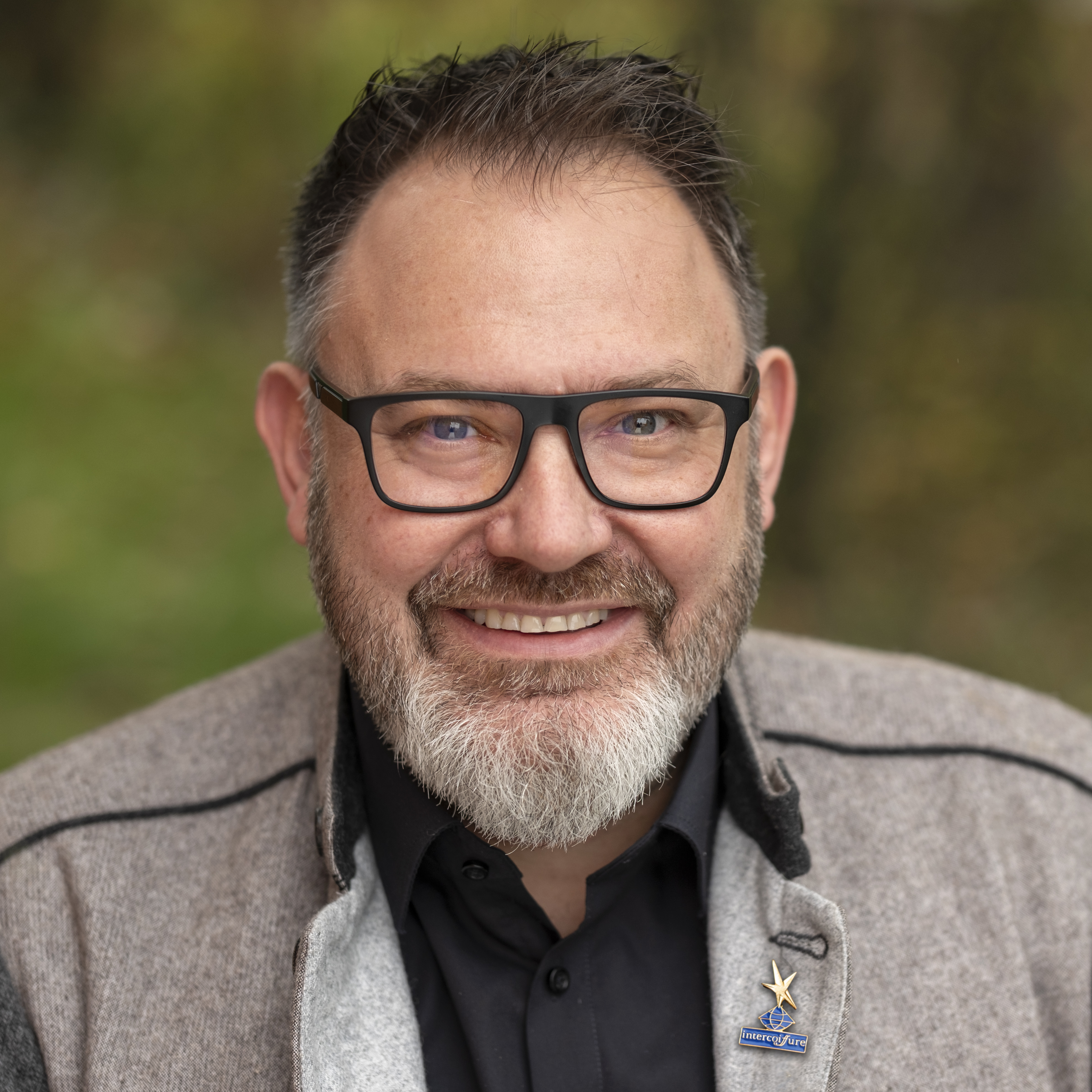 Mario Leibold mit Saxophon